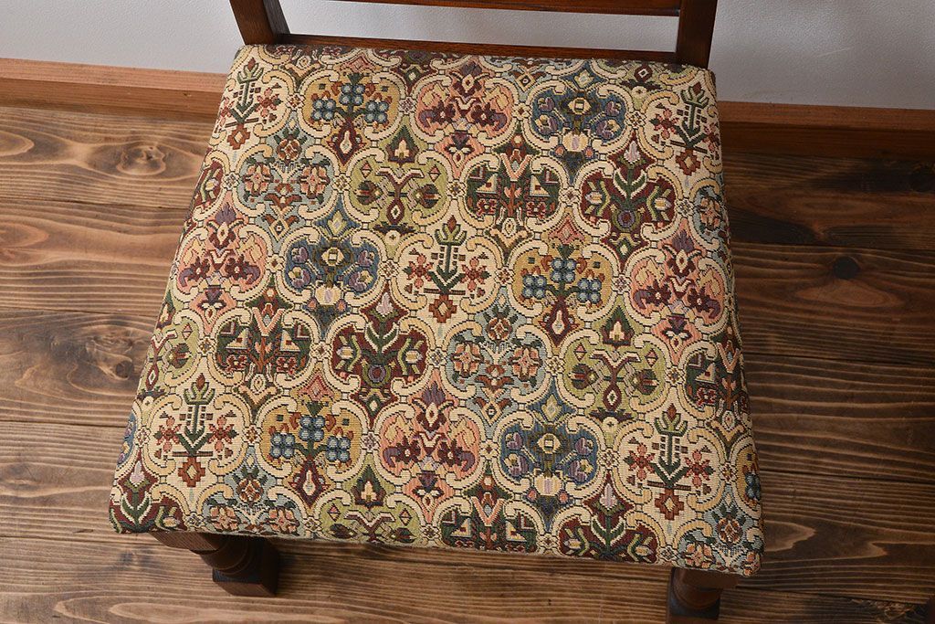 中古　美品　イギリス製チェア2脚セット(2)