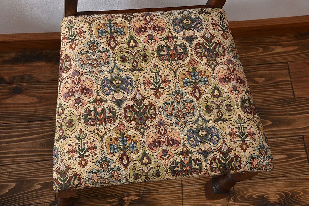 中古　美品　イギリス製チェア2脚セット(2)