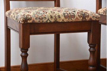 中古　美品　イギリス製チェア2脚セット(2)