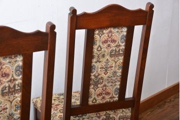 中古　美品　イギリス製チェア2脚セット(2)