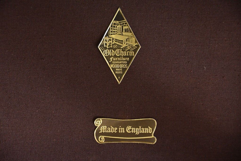 中古　美品　イギリス製チェア2脚セット(2)