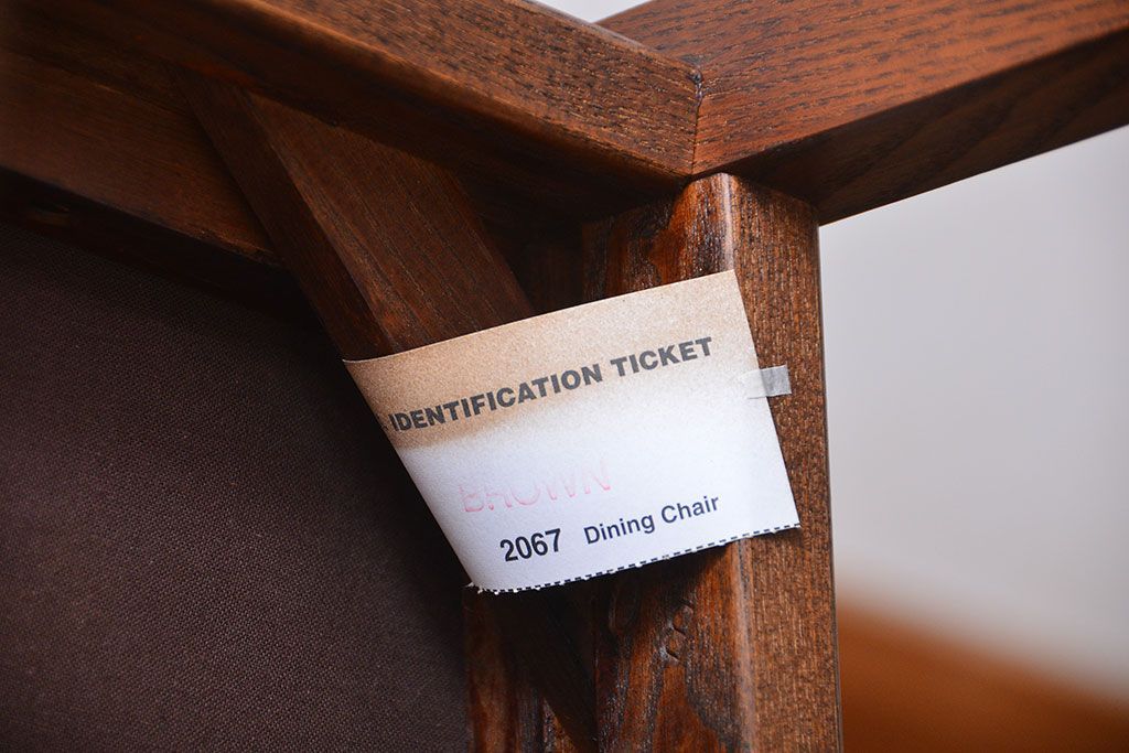 中古　美品　イギリス製チェア2脚セット(2)