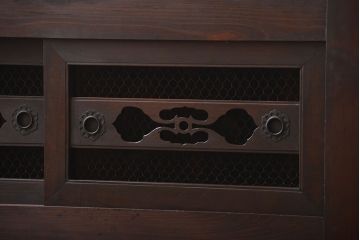 アンティーク家具　古民具・骨董　4尺水屋箪笥サイドボード