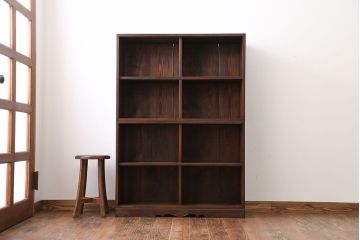 アンティーク家具　アンティーク　2段重ね本棚