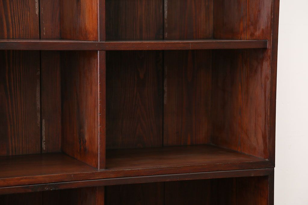 アンティーク家具　アンティーク　2段重ね本棚