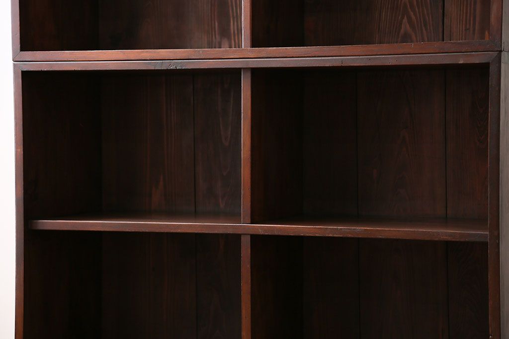 アンティーク家具　アンティーク　2段重ね本棚