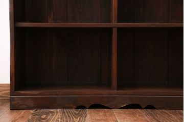 アンティーク家具　アンティーク　2段重ね本棚