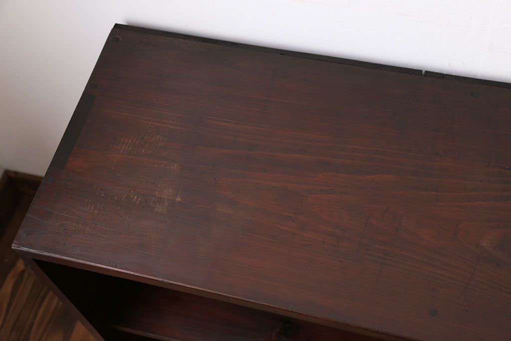 アンティーク家具　アンティーク　2段重ね本棚