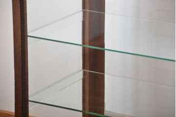 アンティーク家具　アンティーク　鉄脚付きガラスケース
