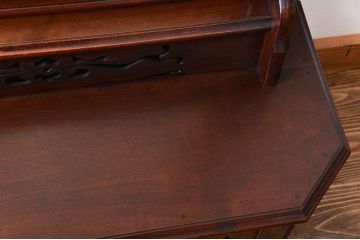 アンティーク家具　古民具・骨董　銅金具の鏡台