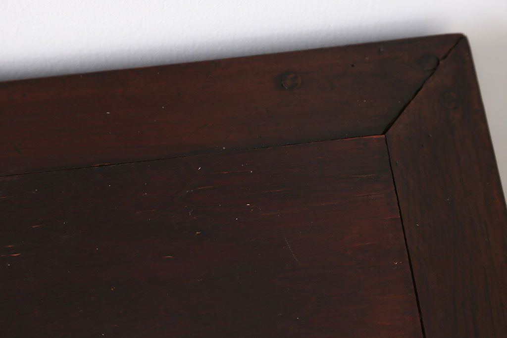 レトロ家具　昭和レトロ　4杯引き出し付き文机