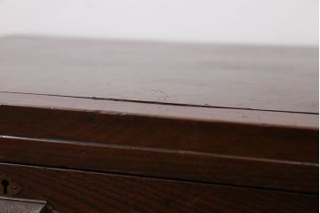 レトロ家具　昭和レトロ　4杯引き出し付き文机