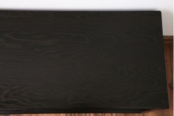 アンティーク家具　1970年代　ガラス戸収納棚