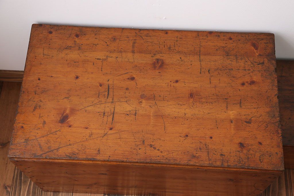 アンティーク雑貨　アンティーク　木箱2個セット