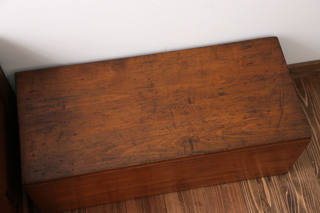 アンティーク雑貨　アンティーク　木箱2個セット