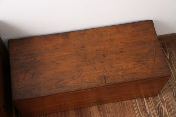 アンティーク雑貨　アンティーク　木箱2個セット