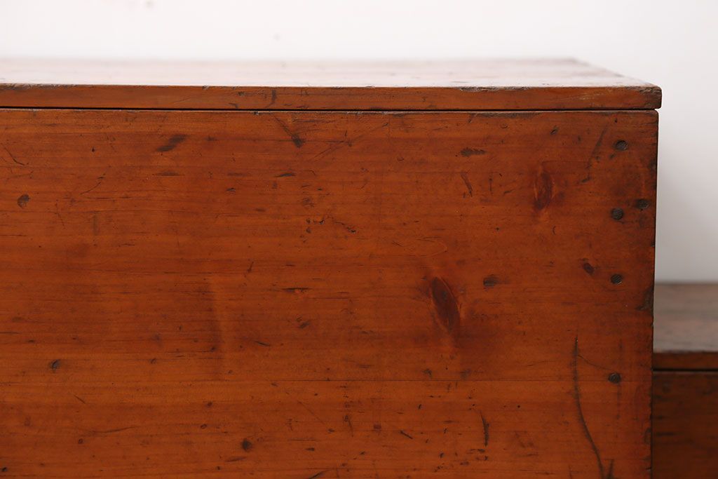 アンティーク雑貨　アンティーク　木箱2個セット