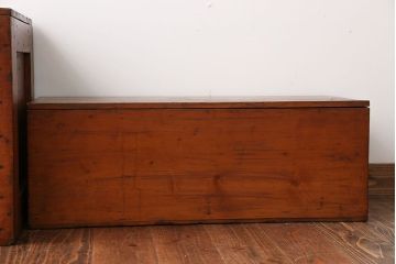 アンティーク雑貨　アンティーク　木箱2個セット