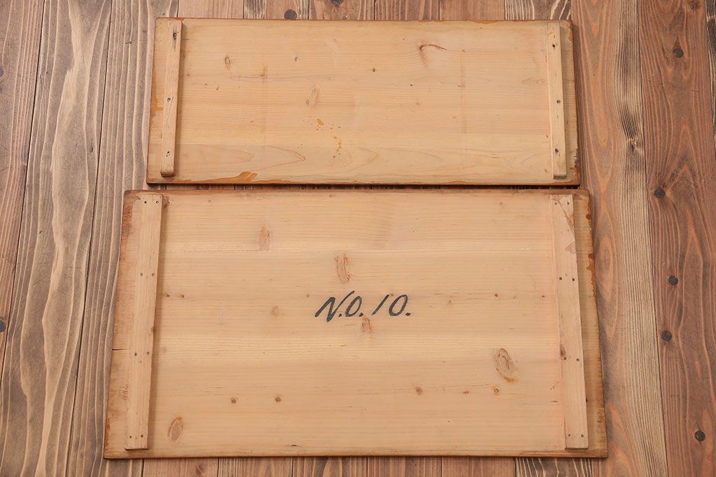 アンティーク雑貨　アンティーク　木箱2個セット