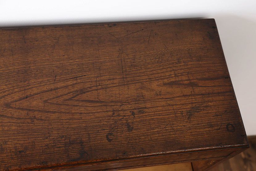 レトロ家具　昭和レトロ　引き出し2杯付き!本棚