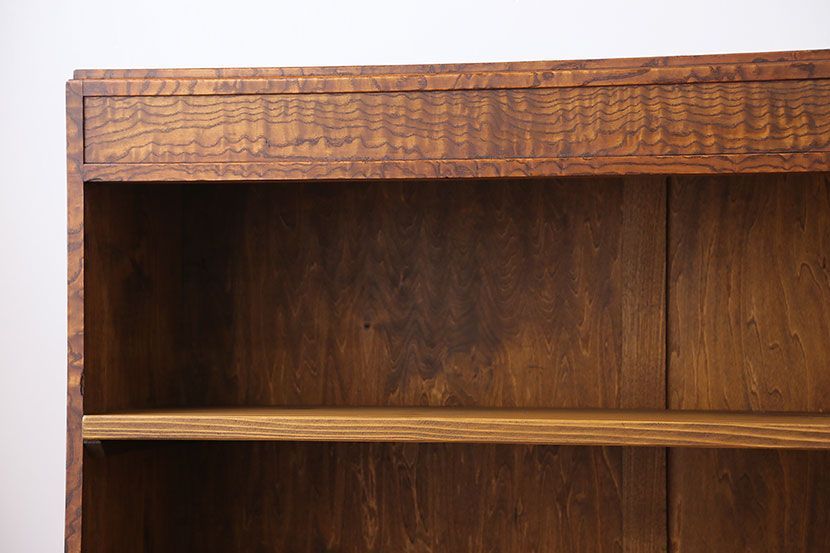 レトロ家具　昭和レトロ　引き出し2杯付き!本棚