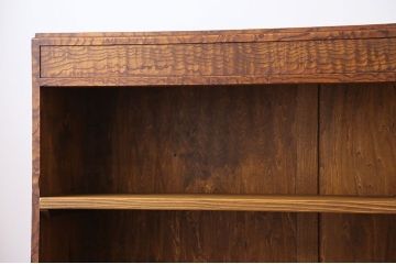 レトロ家具　昭和レトロ　引き出し2杯付き!本棚