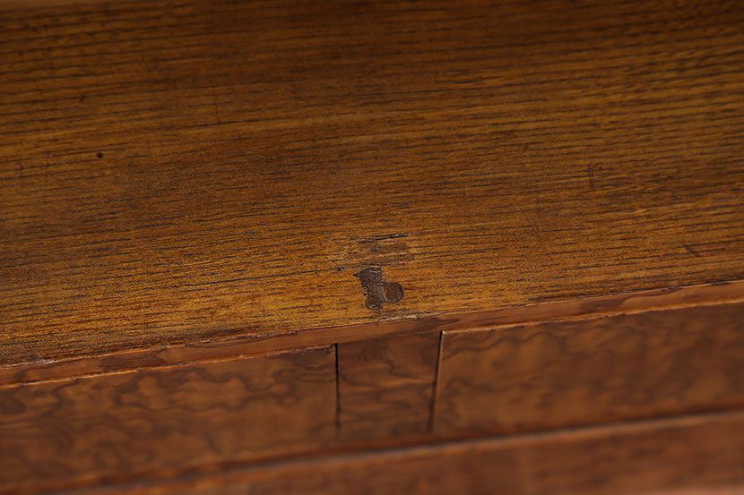 レトロ家具　昭和レトロ　引き出し2杯付き!本棚