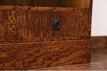 レトロ家具　昭和レトロ　引き出し2杯付き!本棚