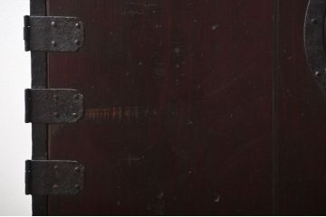 アンティーク家具　江戸期　古作造り　観音開き帳場箪笥