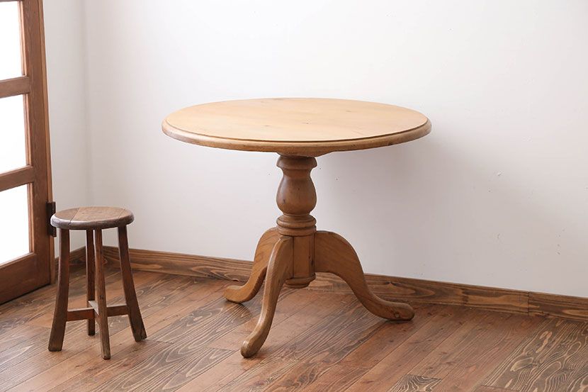 【中古】コーヒーテーブル　アンティーク　ラウンドテーブル 2025年最新】Yahoo!オークション -アンティークラウンドテーブル