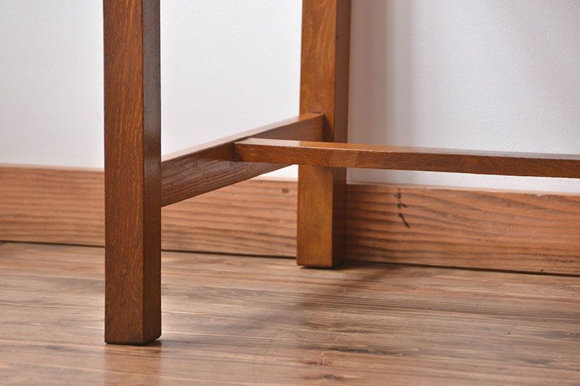 レトロ家具　昭和レトロ　小振りな片袖机