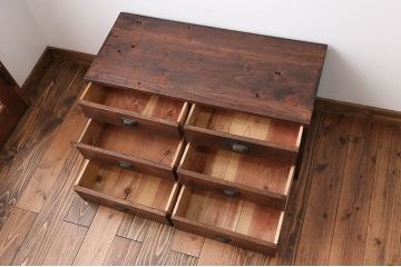 アンティーク家具　古民具・骨董　6杯小引き出し