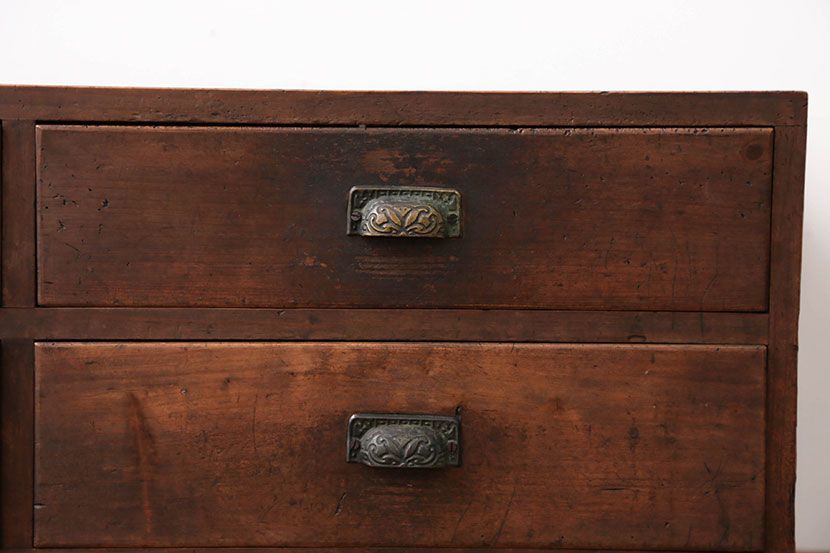 アンティーク家具　古民具・骨董　6杯小引き出し