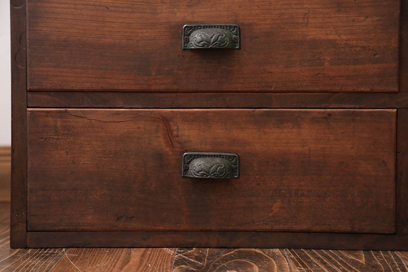 アンティーク家具　古民具・骨董　6杯小引き出し