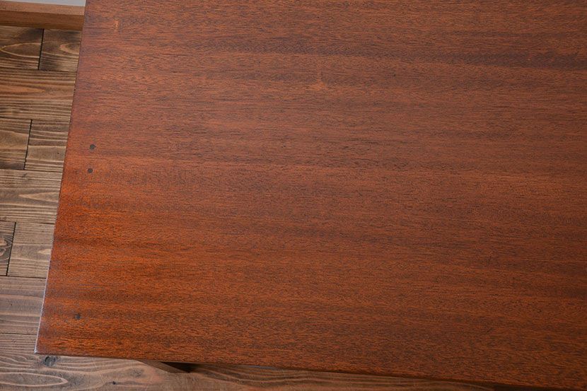 レトロ家具　昭和レトロ　背面扉付き!レトロなアンティーク片袖机