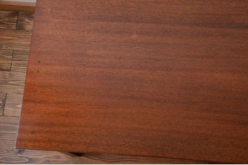 レトロ家具　昭和レトロ　背面扉付き!レトロなアンティーク片袖机