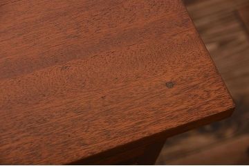 レトロ家具　昭和レトロ　背面扉付き!レトロなアンティーク片袖机