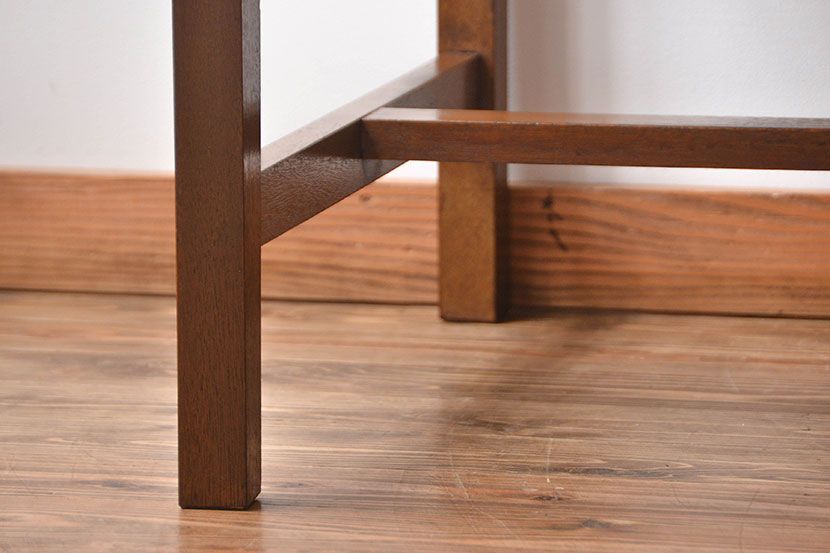 レトロ家具　昭和レトロ　背面扉付き!レトロなアンティーク片袖机