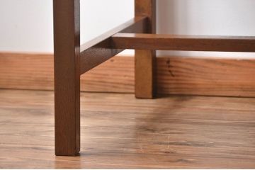 レトロ家具　昭和レトロ　背面扉付き!レトロなアンティーク片袖机