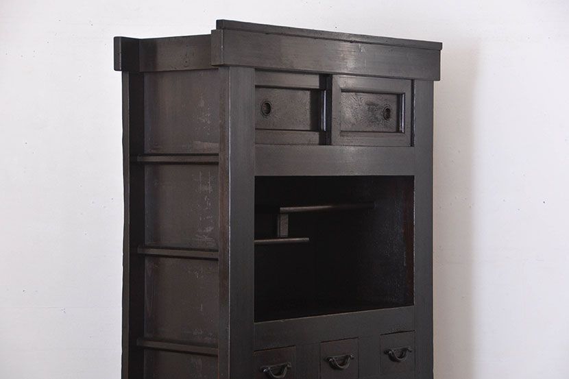 アンティーク家具　古民具・骨董　三尺　水屋箪笥