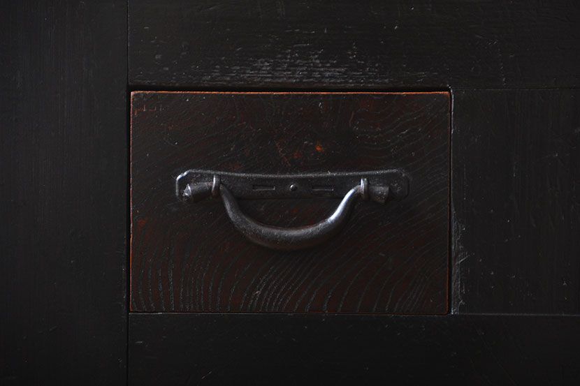 アンティーク家具　古民具・骨董　三尺　水屋箪笥