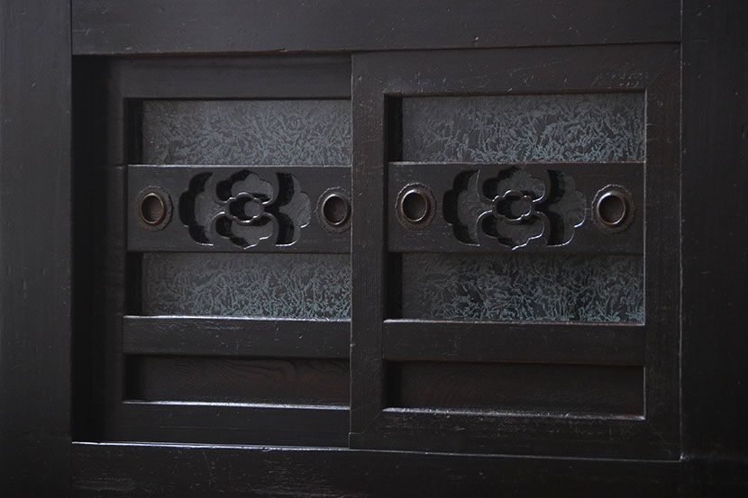 アンティーク家具　古民具・骨董　三尺　水屋箪笥