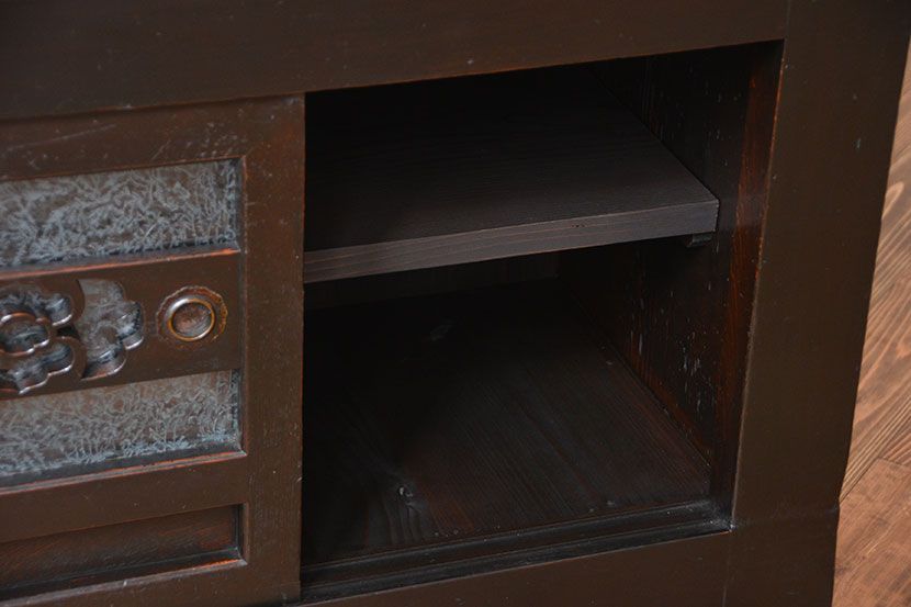 アンティーク家具　古民具・骨董　三尺　水屋箪笥