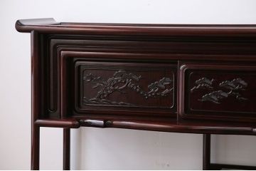 民芸家具　唐木の茶棚