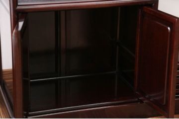 民芸家具　唐木の茶棚