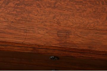 アンティーク家具　イギリスアンティーク　オーク材のチェスト