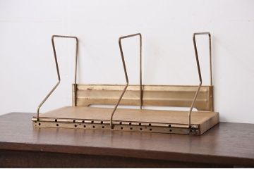 レトロ家具　昭和レトロな本立て