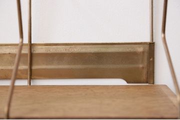 レトロ家具　昭和レトロな本立て