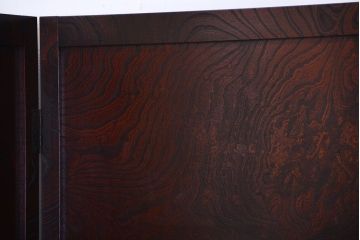 中古　民芸家具　障子付き衝立て