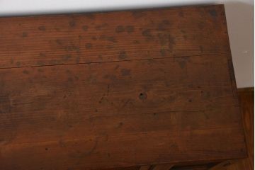 レトロ家具　昭和レトロ　味わい深い収納棚